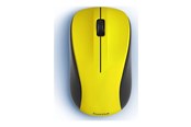 Hiiret - Hama MW-300 V2 mouse - Hiiri - Optinen - 3 painiketta - Keltainen - 00173023