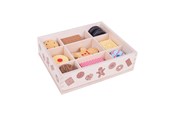 Roolileikit - Bigjigs Wooden Box with Cookies - BJ470