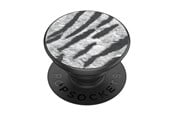 Puhelin - Muut lisävarusteet - PopSockets Faux Leather Zebra - 802441