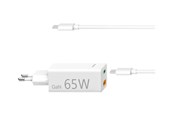 Puhelin - Adapterit & Laturit - Hama power adapter - USB Type A USB-C - 65 Watt - 00200016