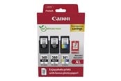 Paperit, valokuvapaperit ja tarrat - Canon PG-560XLx2/CL-561XL / 3712C012 High Value Pack - 3712C012