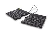 Näppäimistöt - R-Go Tools R-Go Split Break - keyboard - with integrated break indicator - QWERTY - Nordic - black - Näppäimistö - Pohjoismainen - Musta - RGOSBNDWLBL