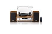 Levysoitin - Lenco MC-160WD - HiFi Stereo system with Record Player DAB+/FM radio and Bluetooth® - Wood - Levysoitin - MC-160WD