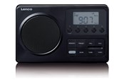 DAB, Verkko- & Kelloradiot - Lenco MPR-035BK - Compact portable FM radio with LCD display - Black - FM - Mono - MPR-035BK
