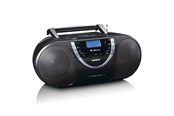 DAB, Verkko- & Kelloradiot - Lenco SCD-6900BK - Boombox with DAB+ FM radio and CD/ MP3 player - Black - DAB/DAB+/FM - Stereo - SCD-6900BK