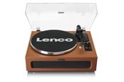 Levysoitin - Lenco LS-430BK - Record Player with 4 built-in speakers - Brown - Levysoitin Ruskea - LS430BN