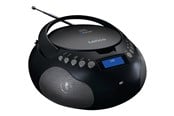 DAB, Verkko- & Kelloradiot - Lenco SCD-341BK - Boombox with DAB+/ FM radio and Bluetooth® - DAB/DAB+/FM - Stereo - SCD-341BK
