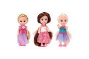 Nuket & tarvikkeet - Beau Baby Mini Baby Doll Princess 11cm (Assorted) - 02056Z