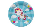 Lelut - Folat BV Unicorn Plates 8pcs. - 61933