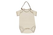 Puulelut - Playwood Wooden Bodysuit with Hanger Plywood - sl128AB