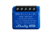 Smart Home - Älykoti - Shelly 1 Mini (GEN 3) - Shelly_Plus_1_Mini_G3