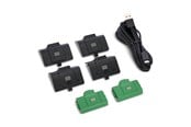 Pelit - lisävarusteet - PowerA Play & Charge -paketti – 2 ladattavaa akkua Xbox Series X|S & One -konsolille - XBPW0119-01