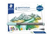 Kirjoitus- ja piirustustarvikkeet - Staedtler Brush Pens "Lake Colours" 4 pcs - 371 BK4-2