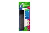Kirjoitus- ja piirustustarvikkeet - Staedtler Fineliner triplus black 4pcs Bc - 334 R-9BK4
