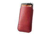 Puhelin - Kannet ja kotelot - Samsonite Mobile Bag Classic Leather Small - Red - P11*00002