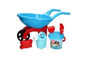Ulkoleikit - Androni Wheelbarrow with Pirate Beach Set - 6323-00PI