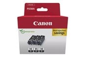 Mustepatruunat, värikasetit ja lisävarusteet - Canon PGI-35BK / 1509B028 Black Triple P - 1509B028