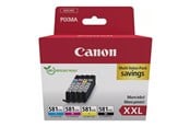 Mustepatruunat, värikasetit ja lisävarusteet - Canon CLI-581XXL / 1998C007 Multi-pack - 1998C007