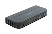 KVM-kytkimet - DeLOCK HDMI KVM Switch 4K 60 Hz with USB 3.0 and Audio - 11481