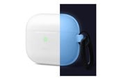Puhelin - Kannet ja kotelot - Elago AirPod 3 Hang Silicon Case Nightglow Blue - EAP3HG-HANG-LUBL
