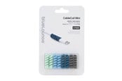 Kaapelihyllyt, Kaapelisukat & Kaapelisiteet - Bluelounge Design CableCoil Mini - 9-pack - Blue - BLUCCOM-OMBLU