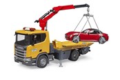 Leluautot - Bruder Scania Super 560R Tow Truck w LS +  Roadster - BR3552