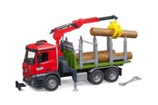 Leluautot - Bruder MB Arocs Timber truck with loading crane grab and - BR3669