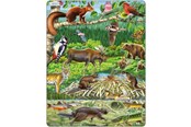 Palapelit - Larsen Puzzles Nordic Forest (45 pcs) - LA-FH15