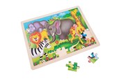 Palapelit - Playwood Wooden Jigsaw Puzzle Wild Animals Puu - RS204A