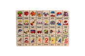 Palapelit - Playwood Wooden Stud Puzzle My First Words Puu - RS198