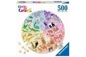 Palapelit - Ravensburger Circle of Colors Puzzles - Animals 500pcs. Lattia - 171729