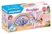 Hahmot - Playmobil Pegasus with Rainbow in the Clouds - 71361