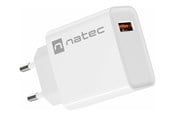 Puhelin - Adapterit & Laturit - Natec Ribera power adapter - USB - 18 Watt - NUC-2057