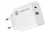 Puhelin - Adapterit & Laturit - Natec Ribera power adapter - USB 24 pin USB-C - 20 Watt - NUC-2061