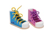 Vauva- ja taaperolelut - Small Foot - Wooden Lace-up Shoes 2pcs. - 6475