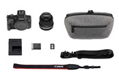 Kamerat - Canon EOS R100 + RF-S 18-45mm IS STM Travel Kit (Shoulder Bag + 64GB SD Card) - 6052C072