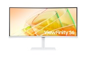 Näyttö - 34" Samsung ViewFinity S6 S34C650TAU - 3440x1440 (UWQHD) - 100Hz - VA - 90W USB-C - KVM switch - LS34C650TAUXEN