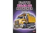 Luovat leikit - Tactic Flotte biler og maskiner malebog - 52599