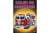 Luovat leikit - Tactic Biler og maskiner stor aktivitersbog (96s) - 53479
