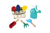 Ulkoleikit - Small Foot - Garden Bag with Garden Tools 8 pcs. - 1710