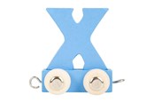 Puulelut - Small Foot - Wooden Letter Train Color - X - 10374