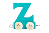 Puulelut - Small Foot - Wooden Letter Train Color - Z - 10376