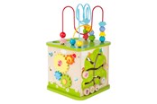 Vauva- ja taaperolelut - Small Foot - Wooden Activity Cube with Ball Track. - 10605
