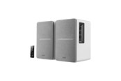 HiFi - kaiuttimet - Edifier R1280DB - 2.0 Bluetooth Bookshelf Speakers - 42W - Silver - R1280DB WHITE/SILVER