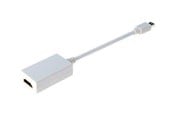Näyttökaapeli - DIGITUS adapter - DisplayPort / HDMI - 15 cm - AK-340404-001-W