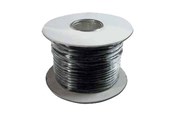 Verkkokaapelit - DIGITUS ASSMANN Flat Telephone Cable Installation - Musta - 10m - AK-460700-100-S
