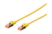 Verkkokaapelit - DIGITUS Professional patch cable - 3 m - yellow - Keltainen - 3m - DK-1644-030-Y-10