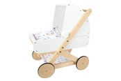 Nuket & tarvikkeet - Small Foot - Wooden Doll Pram Little Button - 11914