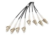 Verkkokaapelit - DIGITUS breakout cable - 100 m - black - Musta - 100m - DK-24338U100BK-BBB