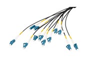 Verkkokaapelit - DIGITUS breakout cable - 50 m - black - Musta - 50m - DK-2A33CU050BK-BBB
